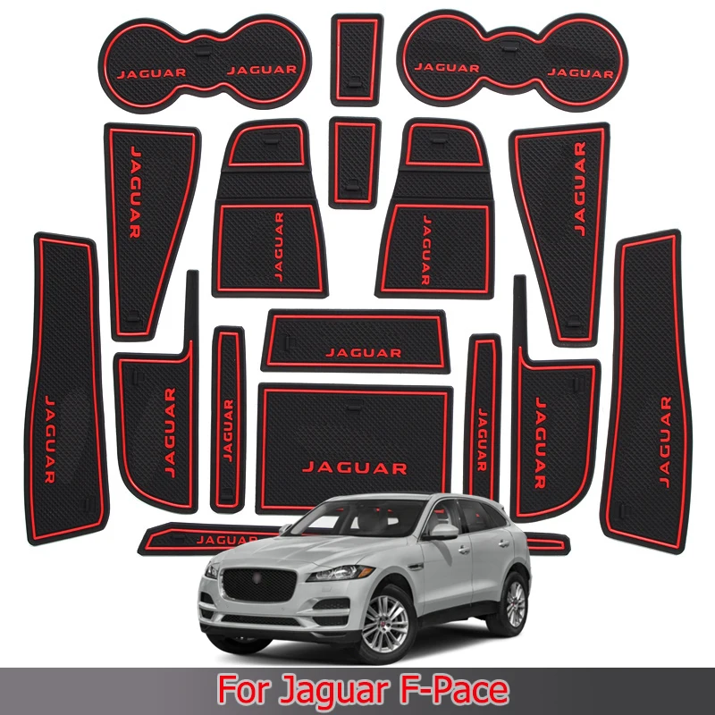 Для Jaguar F Pace подходит для XF слот коврик двери внутренняя коробка хранения вентилятор осевой центробежный