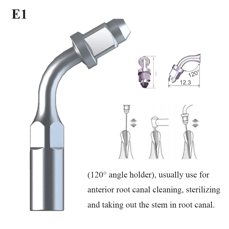 VV Dental Endodontics Scaler Tips Kit EEKS Compatible With EMS And Woodpecker-UDS for Dental Root Canal Cleaning Tools