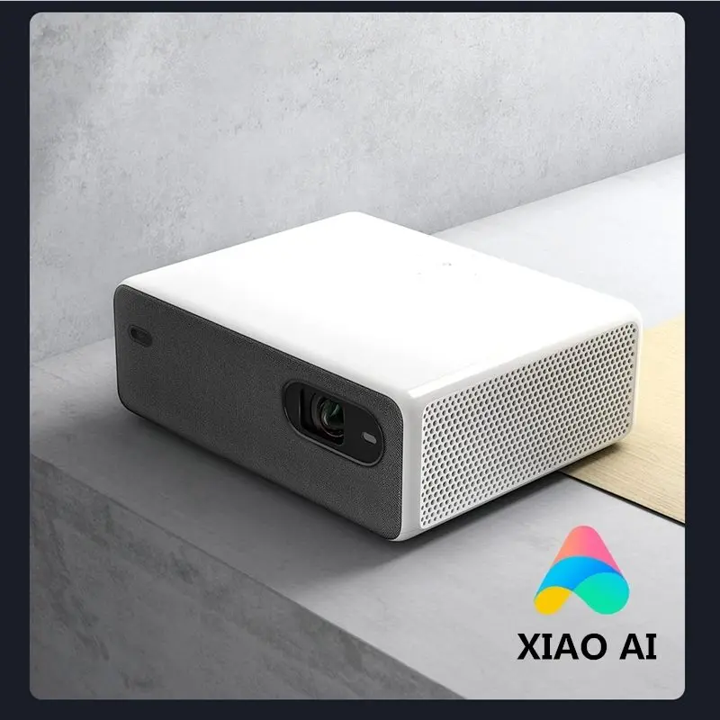 Лазерный проектор XIAOMI Mijia AI 4k 3D 2400 люмен 2+ 16 Гб Wifi bluetooth 150 дюймов экран двойной 10 Вт динамик домашний кинотеатр