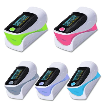 

Finger Pulse Fingertip Oled Oximeter SPO2 PR PI RR Blood Oxygen With Respiratory Rate Oximetro De Pulsioximetro Dedo with case