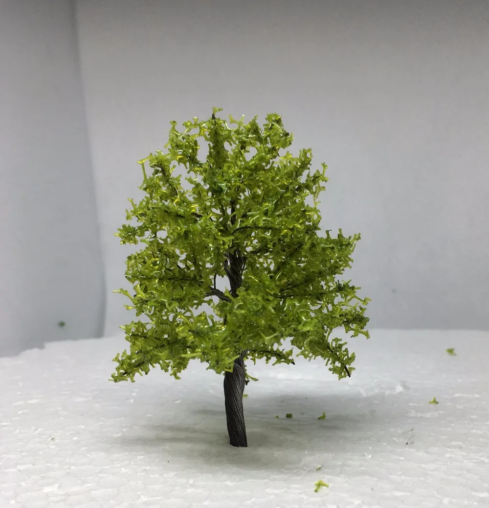 5PCS Dollhouse Miniature Model Tree Dollhouse Scenery Layout Landscape TreeRSDE 