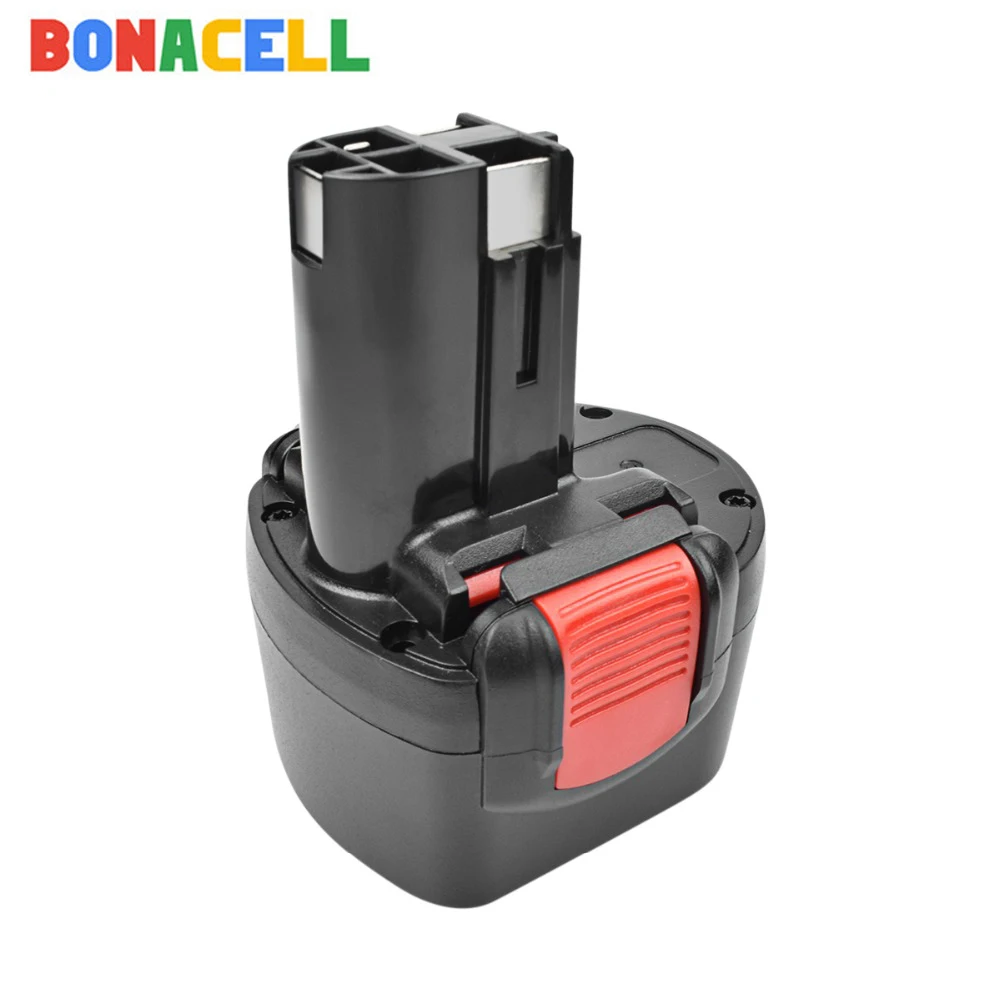 Bonacell 3000 мА/ч, 9,6 никель-металл-гидридный аккумулятор с напряжением BAT048 Перезаряжаемые Батарея для Bosch PSR 960 BH984 BAT119 BAT100 BAT001 BPT1041 BH974 2607335260