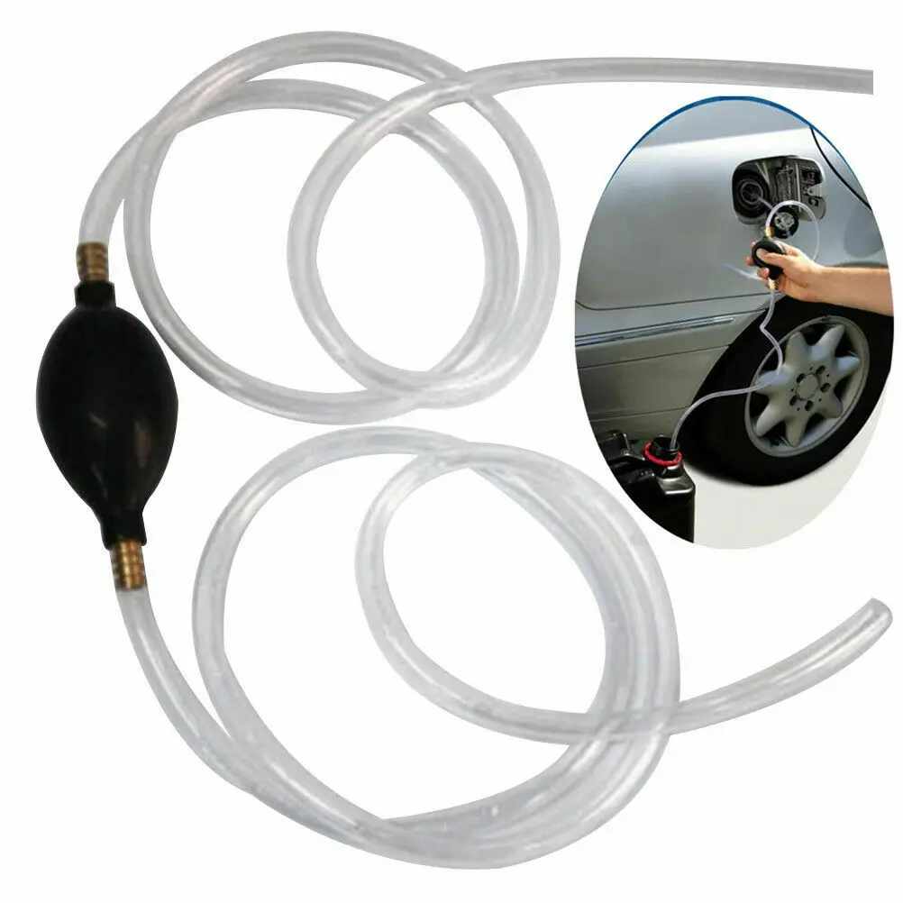 Hand Siphon Pump Hose Manual Gas Diesel Petrol Fuel Pool Fish Tank Water Transfer Car Product