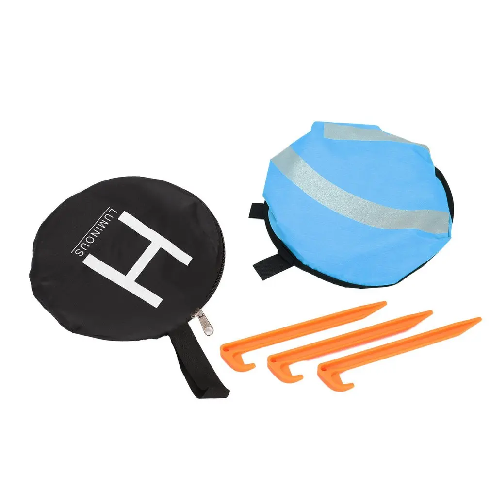 

55cm Fast-fold Landing Pad Universal FPV Drone Parking Apron Foldable Pad For DJI Spark Mavic Pro FPV Racing Drone Accessory