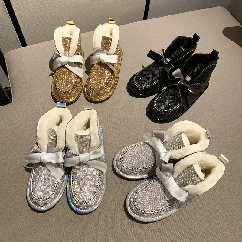 Новинка женские ботинки на меху botki damskie laarzen dames chaussures femmes automne hiver зимние ботинки| |