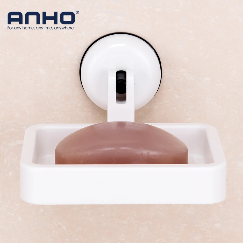 White Soap Dish Съемное всасывающее полотенце для чашек, многоразовый водонепроницаемый держатель для полотенец, полка для хранения в ванной, настенный держатель для полотенец - Цвет: White Soap Dish