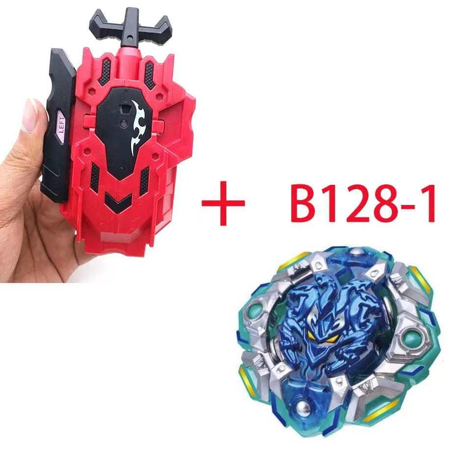 B128-1 Горячие стили B00 Bayblades Металл Fusion Beyblade Brust Топ Bayblade burst bay blade Launcher Bayblade игрушки для детей Подарки - Цвет: B128-1