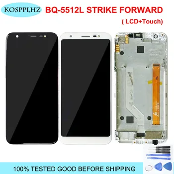 

For BQ 5512L BQ5512L LCD Screen Display Touch Screen Digitizer Assembly+Frame Replacement For BQ 5512 With Tools