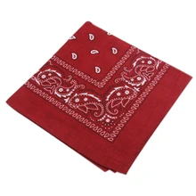 Квадратные банданы с узором "огурцы" двусторонняя повязка на голову шарф браслет