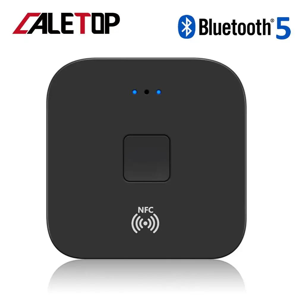 

V5.0 NFC Bluetooth Receiver 3.5mm AUX RCA Jack Hifi Wireless Adapter with Microphone Handsfree Call Bluetooth Car Audio Receiver
