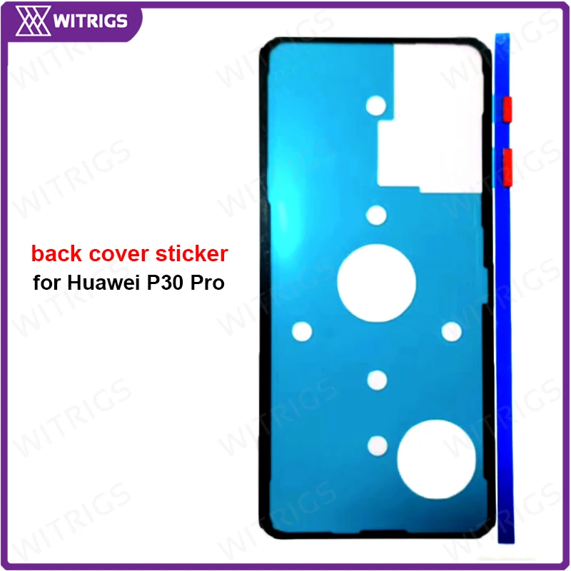 Witrigs Задняя крышка батареи Рамка Клей Двусторонняя клейкая лента для huawei P30 Pro Lite крышка батареи клей
