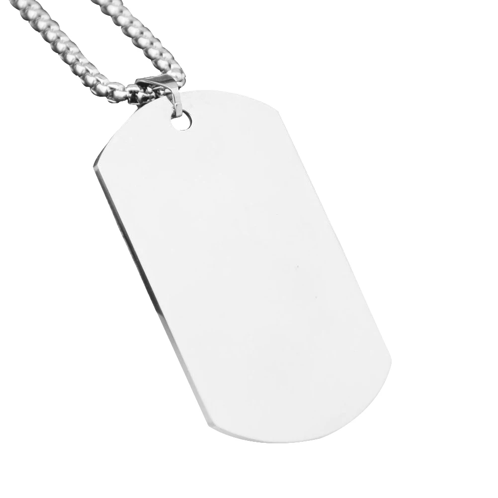 Military Army Dog Tag Real Mens 