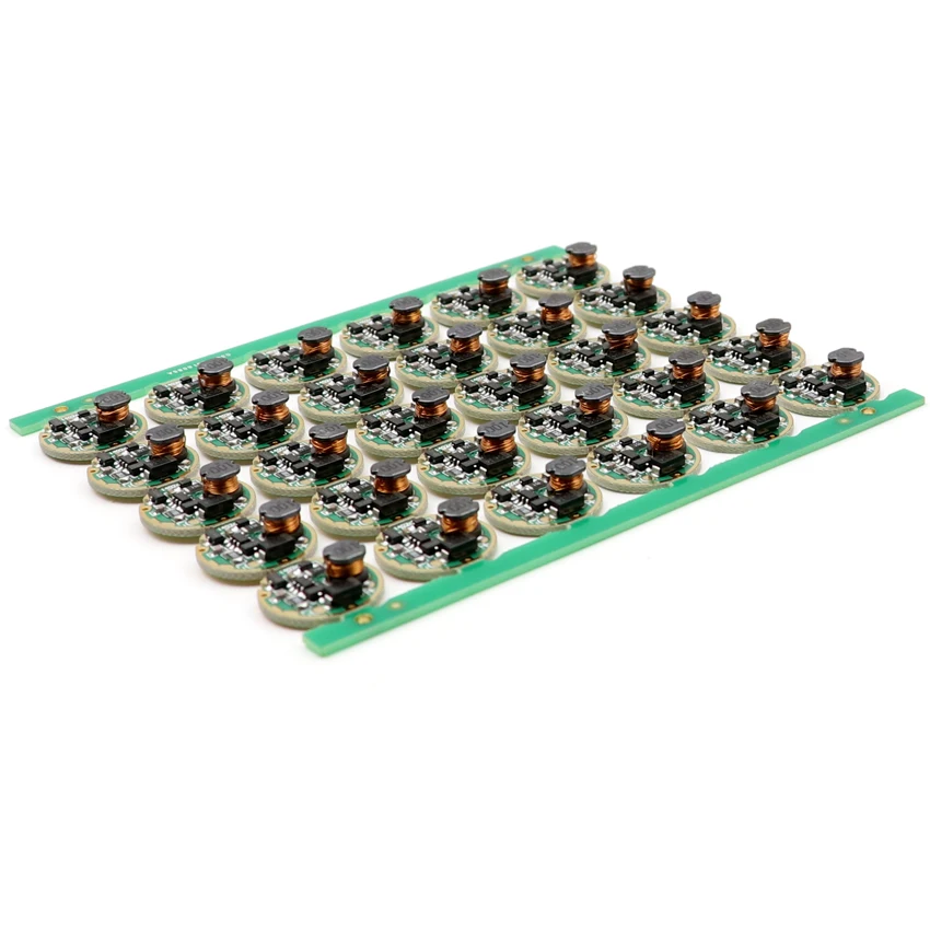 Flashlight Driver Board 17mm 1-Mode Single Mode 3V-15V Input LED Driver Circuit Board for 10W LED Flashlight Torch Lamp Lantern