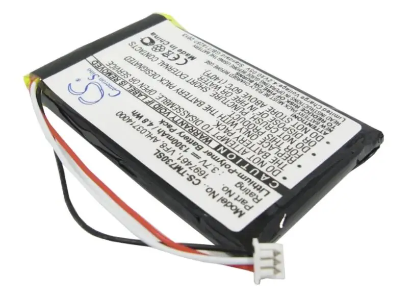 Cameron sino 1300 мА/ч, батарея для навигатора TOMTOM Go 530 Live 630 630 т 720 730 730 т 930 930T GO530(4CH5. 000,00) GPS 1697461 VF8
