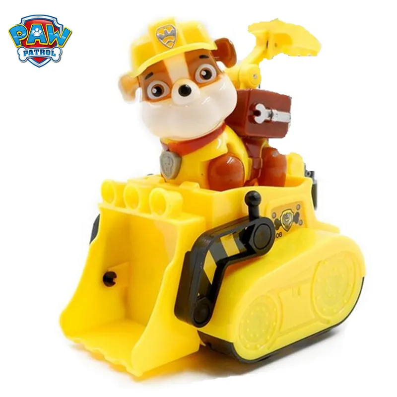 1 Игрушка «Щенячий патруль» спасательный автомобиль Patulla Canina pup Спасательная команда машина башня «Сторожевая Башня» спасательный самолет детский подарок на день рождения и Рождество - Цвет: 1