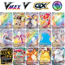 2021 nowe karty Pokemon holograficzny Bord gra Vmax GX Mega Tag zespół energii handlowa gra karciana angielska wersja dzieci prezent tanie tanio TAKARA TOMY CN (pochodzenie) 4-6y 7-12y 12 + y Zwierzęta i Natura