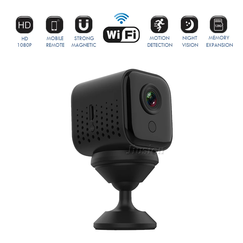 Full HD 1080P Mini WiFi IP Camera Night Vision Security Camaras Espia Oculta Home Safety Monitor Video Cam Micro DVR Camcorders |