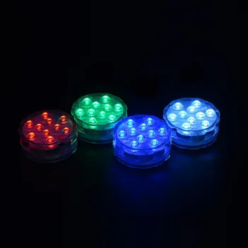 

LED lights aquarium waterproof lights colorful underwater diving knob waterproof lights highlight remote control lights