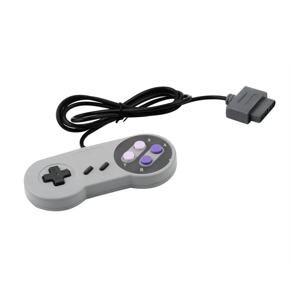 Игровой 16 бит Управление Джойстика для Nintendo SNES Системы консоли Pad|Геймпады| |