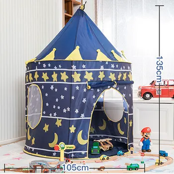

Cute Play Tent Portable Girls Baby Tent Play House Foldable Tipi CampingTents Sunshelter for Family Kids Outdoor Camping