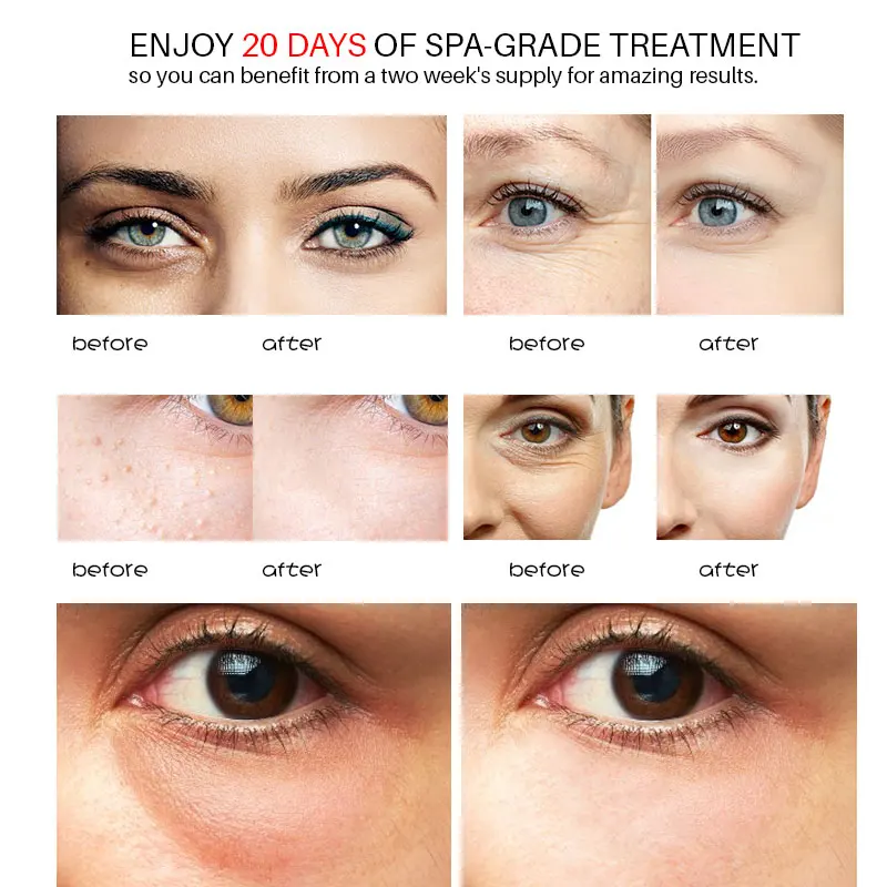 3D сублимированная коллагеновая маска для глаз против морщин удаляет мешки