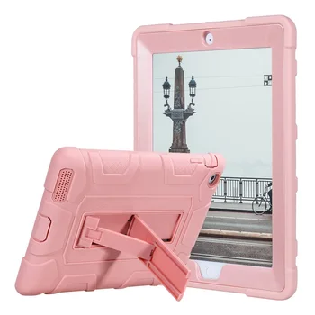 

Armor Case For Apple iPad 2 iPad 3 iPad 4 Full Body Protective cover for ipad 2 3 4 Heavy Duty Silicone+PC tablet case+film+pen