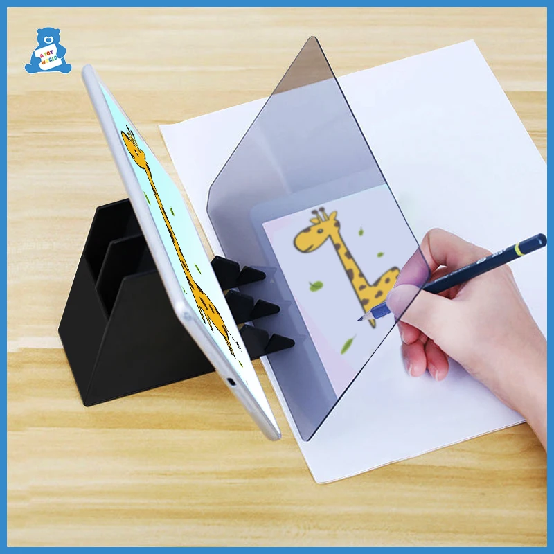 

Children LED Projection Drawing Copy Board Creative Toys Projector Sketch Paint Tools Drawing Kit Toys Birthday Gift for Kids