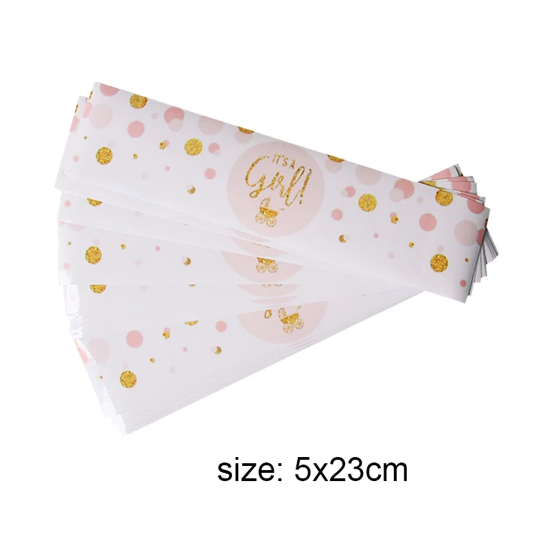 girl x12pcs 12 шт./лот мультфильм Микки бутылка с Минни Маус стикер Мстители День Рождения украшения дети ребенок душ десерт декор стола - Цвет: girl x12pcs