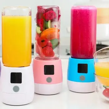 

MQ Mini Blender Portable Juicer Mixer with 6 Blades Personal Rechargeable Smoothie Milkshake Maker High Quality and Brand New