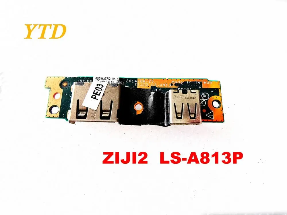 Оригинальный чехол для Lenovo Thinkpad 10 Плата USB ZIJI2 LS-A813P испытанное хорошее Бесплатная