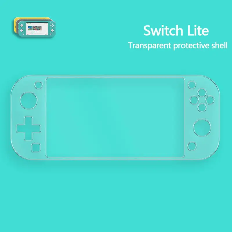 nintendo Switch Lite мини игровая консоль прозрачный защитный нескользящий чехол со стразами