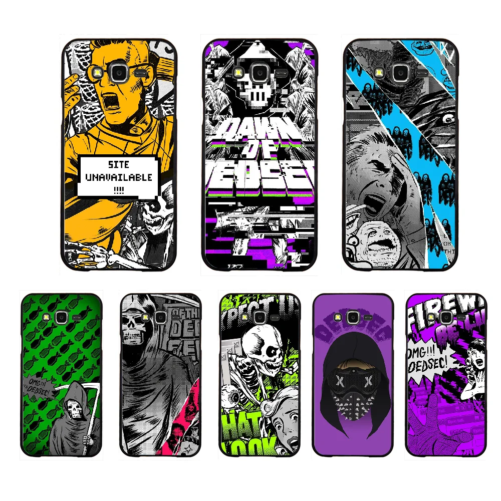NBDRUICAI Watch Dogs 2 Dedsec Роскошный Уникальный Дизайн чехол для телефона Samsung Galaxy J7 J8 J3 J4 J5