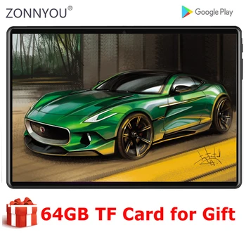 

Google Android 10 inch tablet Octa Core 4G RAM 64G ROM 5G Wifi IPS HD 2.5D Glass Screen GPS 5G Wifi 9.0 Tablet 10.1"+Free Gifts