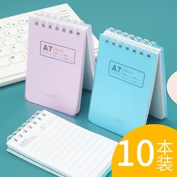 

10 This Little Book Portable Notebook Carry Small Number Mini Spiral Ring Notebook Pocket Notepad Notebook Female