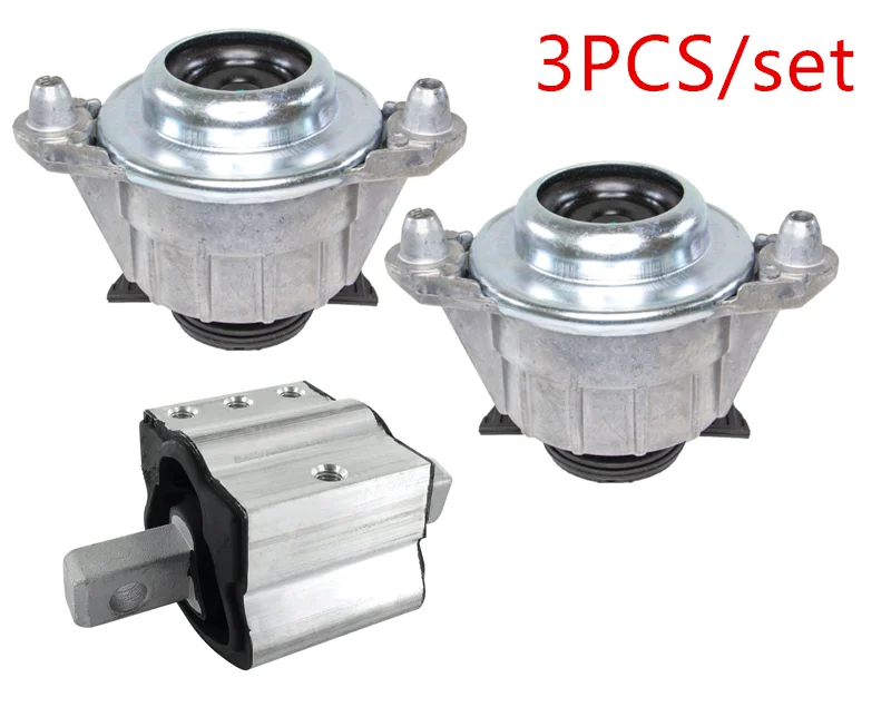 Mercedes W212 E200 E220 E240 CDI DIESEL Engine Motor Transmission Mount Mounts 3 Engines
