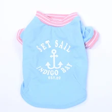 Футболка для собак, кошек, жилетка, футболка со щенком, пижама, ночная рубашка, одежда для собак, кошек, маленьких и средних размеров