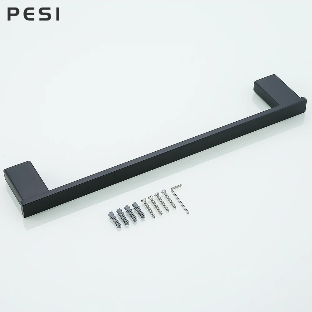 Bathroom Towel Holder 18 Inch 304 Stainless Steel Towel Rack Wall Mounted Bar Rod Rail Bathroom Accessorie