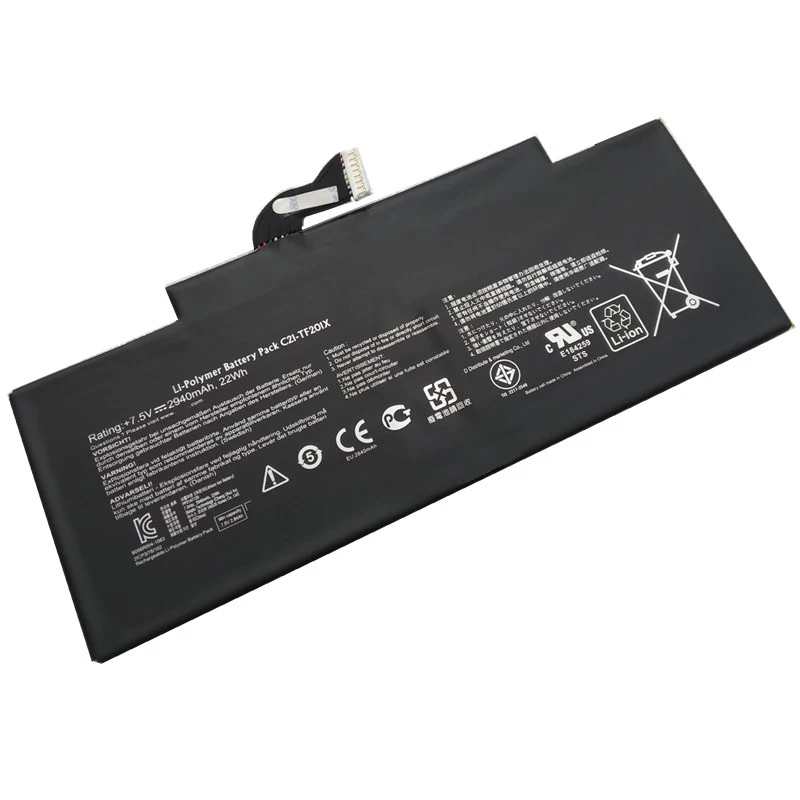 Аккумулятор C21-TF201X для планшета ASUS TF300 TF300T TF300TG TF300TL TF201X 7 5 V 22Wh 2940 мА · ч | Компьютеры