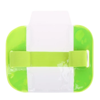 

Elastic Arm Band ID Badge Holder Photo Armband Credit Card Case M6CC