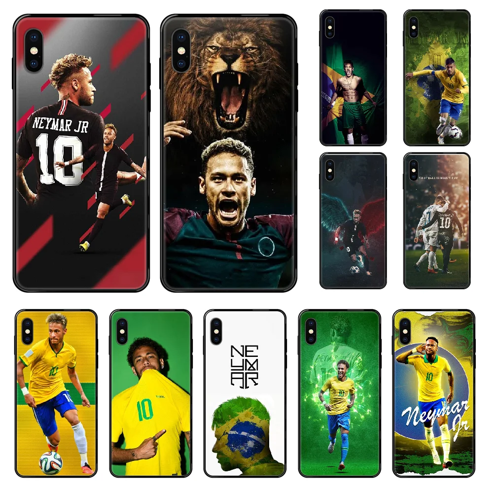 Чехол для телефона с изображением футбольного суперзвезды Neymar JR Бразилия 10 iphone 4