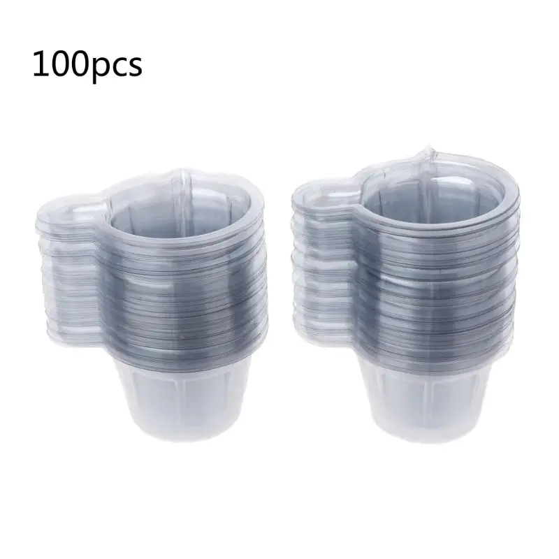 

20/100Pcs 40ML Plastic Disposable Cups Dispenser For DIY Epoxy Resin Jewelry Making