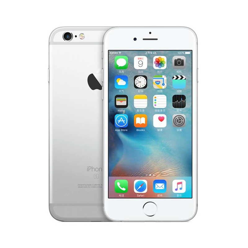 RefurbishedApple iPhone 6S плюс 2 Гб Оперативная память 16 Гб/64/128 ГБ Встроенная память 5,5 дюймовый двухъядерный 12.0MP Камера 4K видео iOS LTE мобильный телефон с определением отпечатка пальца