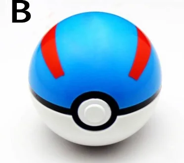 1 шт. Pokeball+ 1 шт. случайный рисунок внутри фигурки игрушки для детей крутая коллекция игрушек для детей подарок на день рождения - Цвет: B