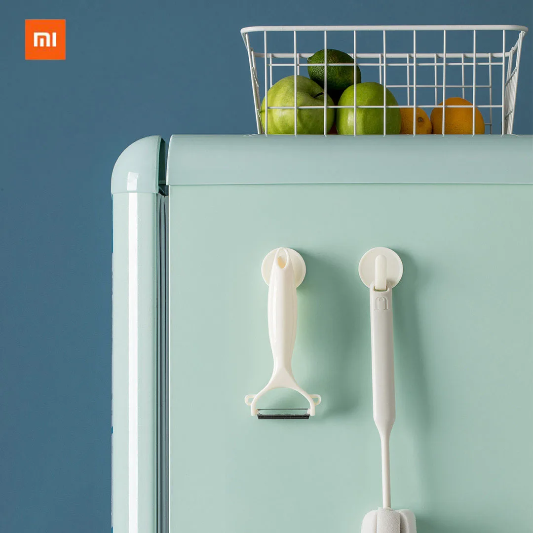 Xiaomi Youpin магнит крюк белый магнит Адсорбция бесследная подвеска Сильная емкость подшипника легкая установка