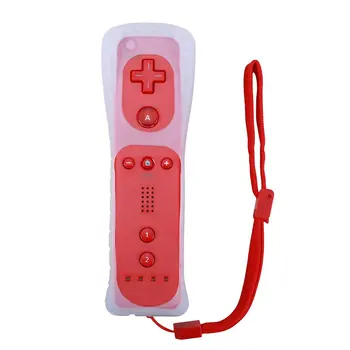 

Wireless Remote Controller for Wii Built-in Motion Plus Gamepad with Silicone Case motion sensor 2018