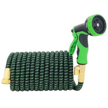 

New 3/4 Water Gun Hose Retractable Garden Hose Magic flexible Garden Watering Sprayer High Pressure Car Wash Hose For Garden
