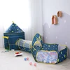 3 in 1 Children Tent House Toy Ball Pool Portable Children Tipi Tents Crawling Tunnel Pool Ball Pit House Kids Removable Tent ► Photo 2/6