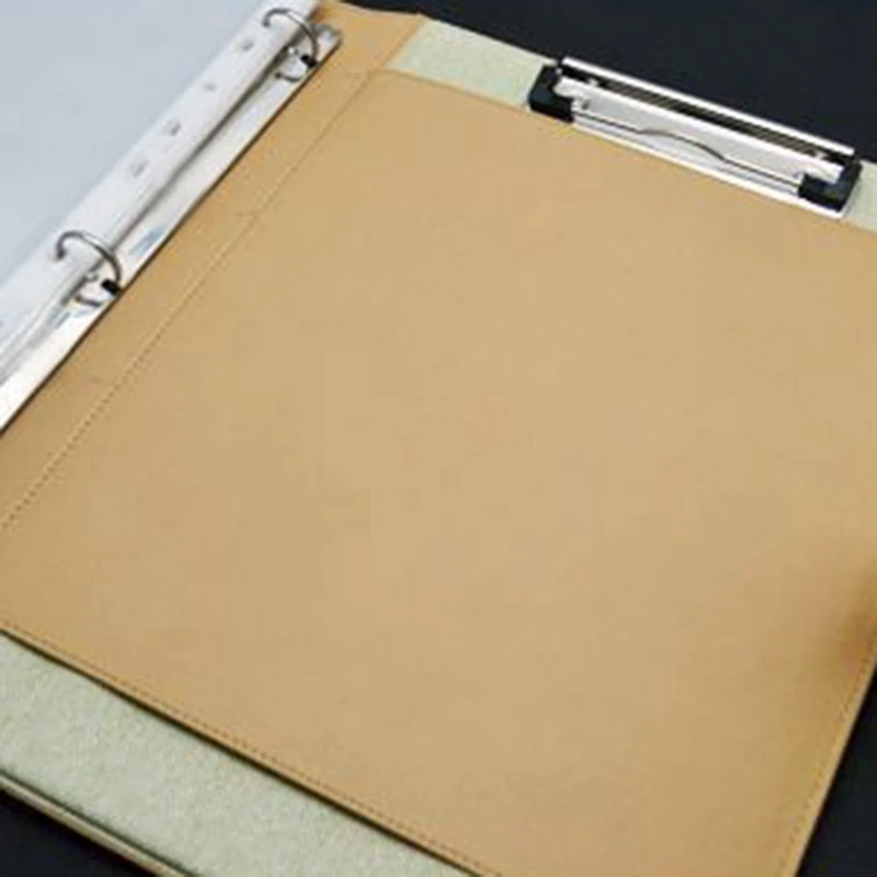 Multi-Function A4 Folder Pu Leather Multi-Function Folder Office Supplies Business Manager with Calculator