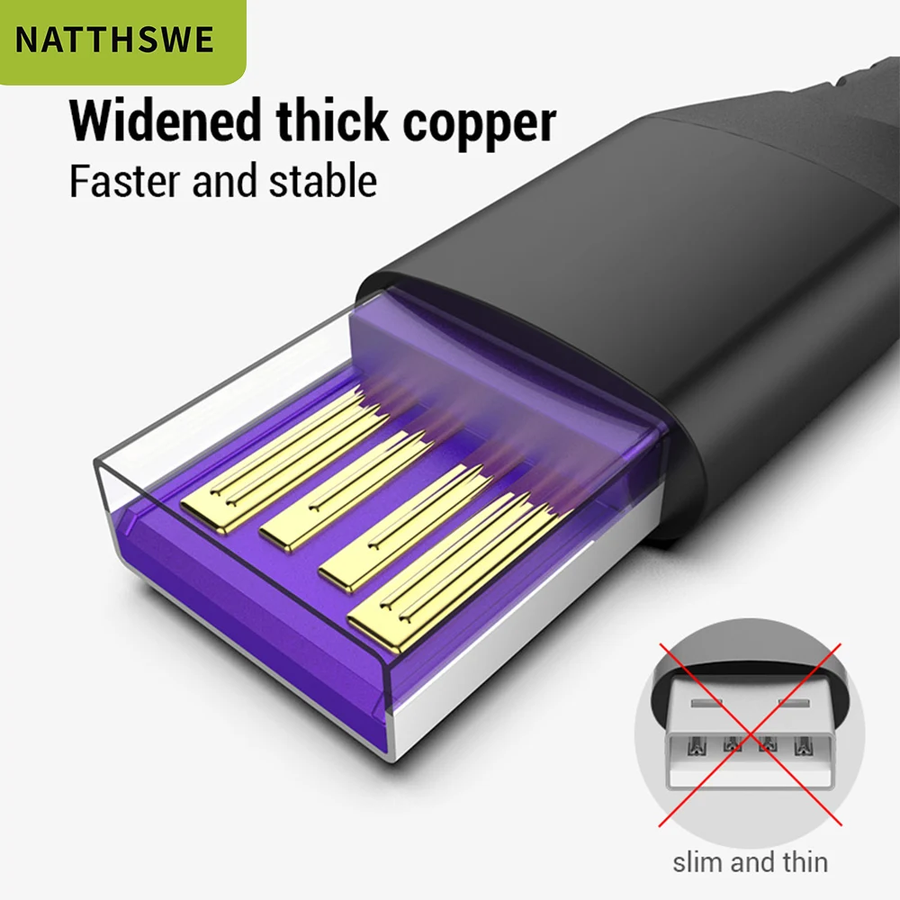 NATTHSWE Магнитный кабель Micro usb type C для быстрой зарядки Micro usb type-C Магнитный зарядный провод usb c для iphone 11 X Xr usb кабель
