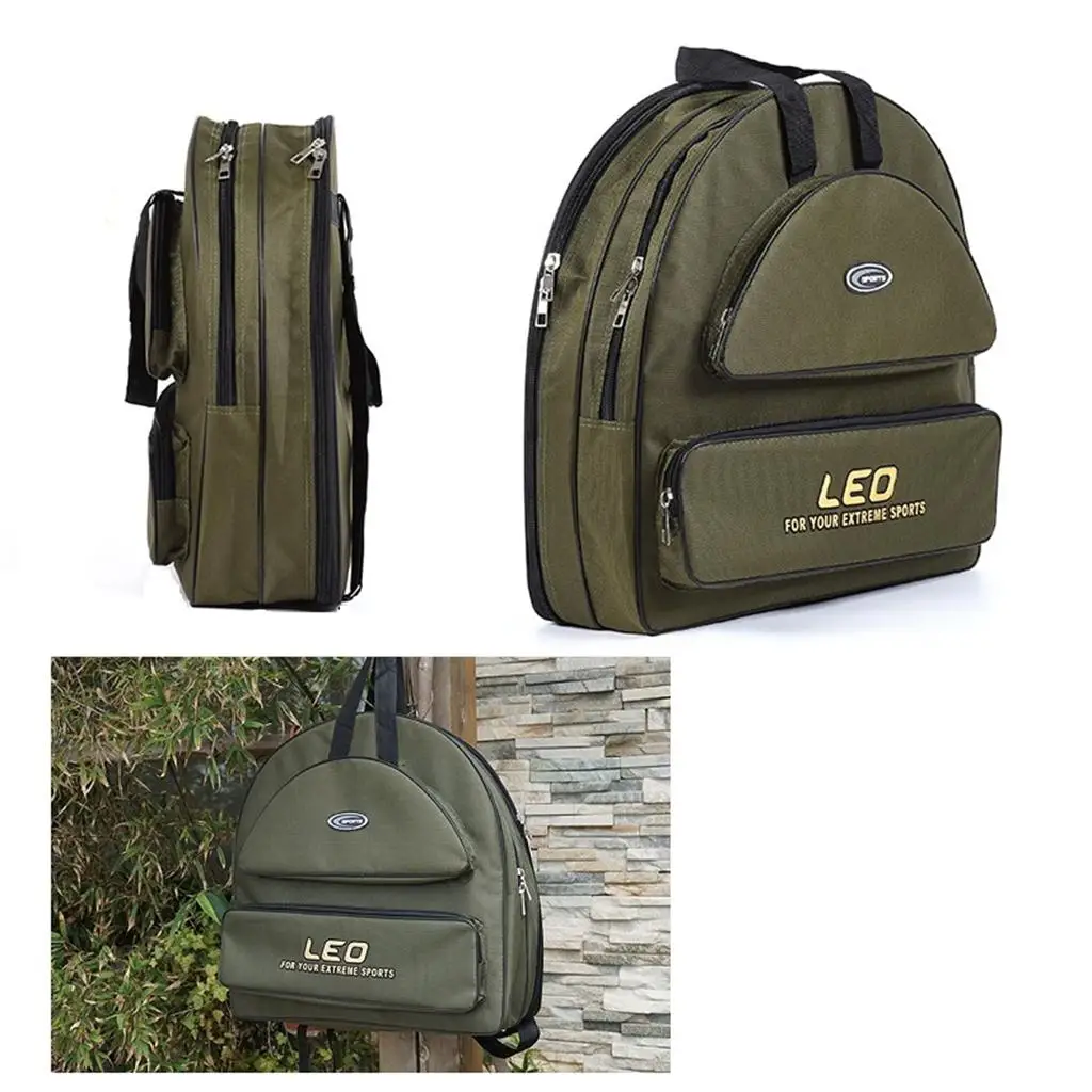 Маленький уличный спортивный рюкзак, рюкзак для рыбалки, кемпинга, пешего туризма, сумка через плечо, рыболовная сетка, сумка 50x50x20 см